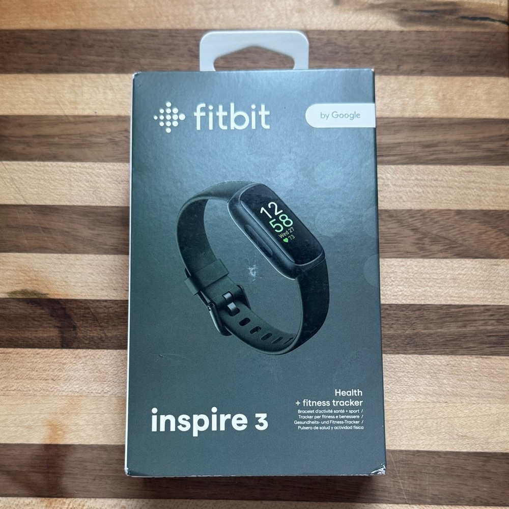 Fitbit Inspire 3 Midnight Fitness Tracker